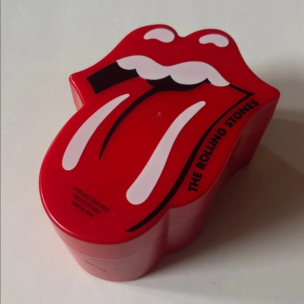 The Rolling Stones & Guns N’ Roses Socks | Containers With Crew Socks OS NWT